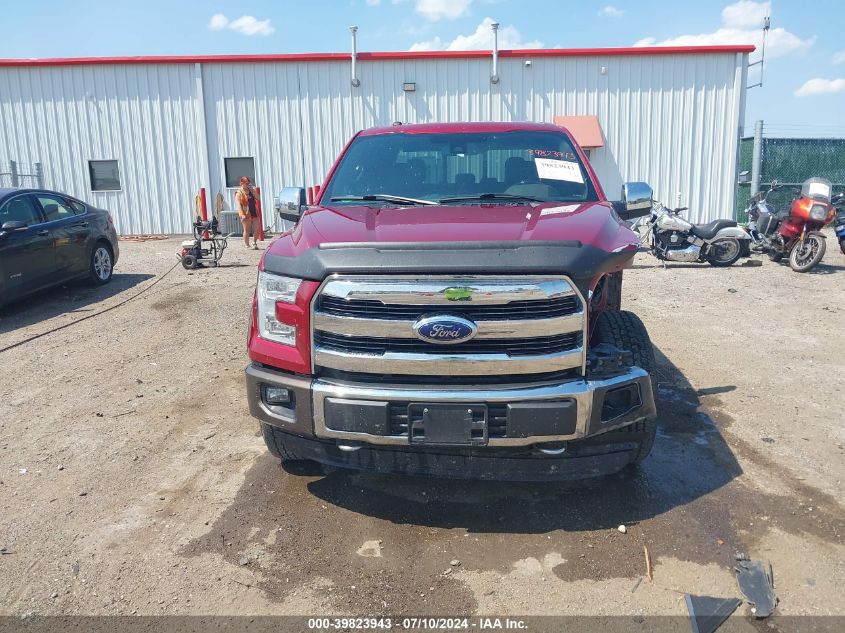 2016 FORD F-150 KING RANCH - 1FTEW1EF3GFA63625