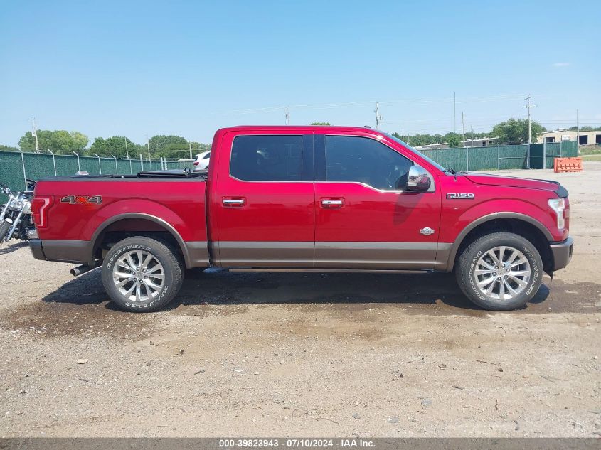 2016 FORD F-150 KING RANCH - 1FTEW1EF3GFA63625