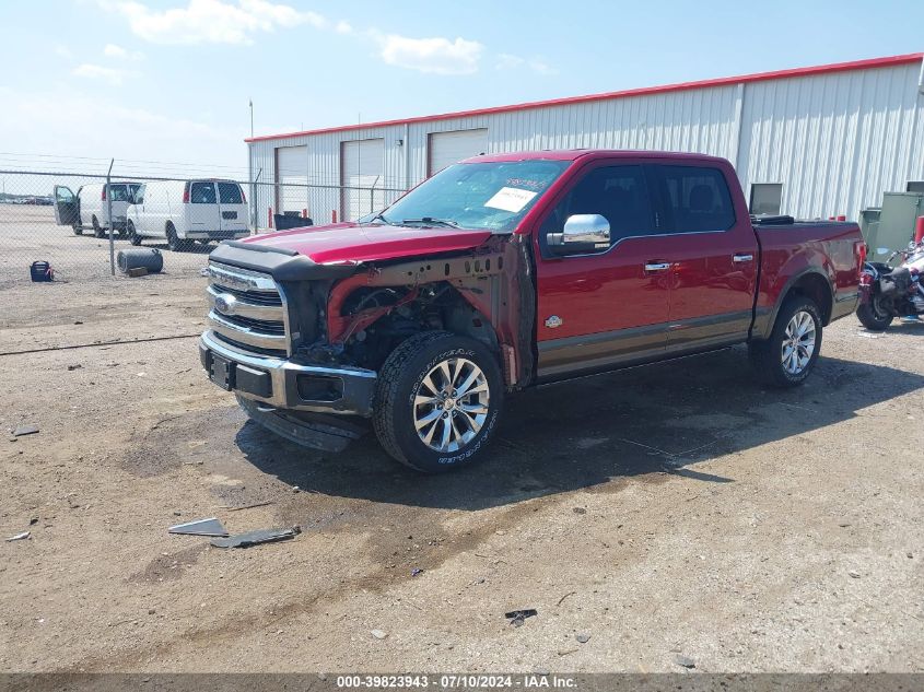 2016 FORD F-150 KING RANCH - 1FTEW1EF3GFA63625