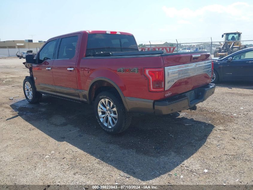 2016 Ford F-150 King Ranch VIN: 1FTEW1EF3GFA63625 Lot: 39823943