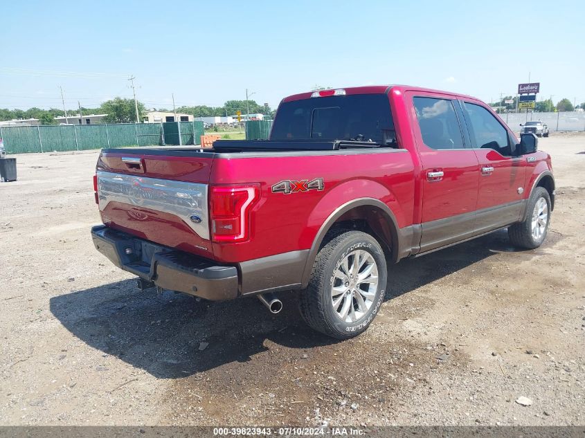 2016 FORD F-150 KING RANCH - 1FTEW1EF3GFA63625