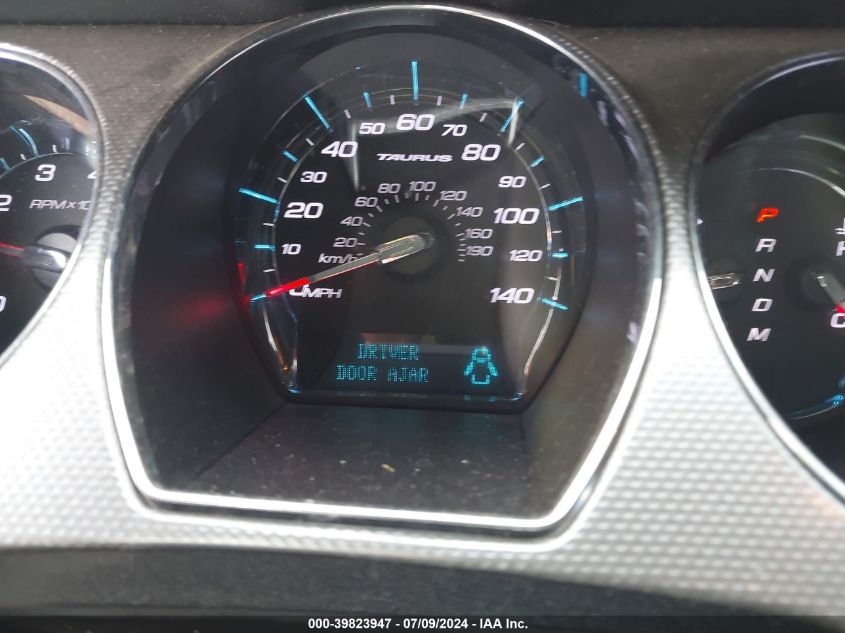 2011 Ford Taurus Sel VIN: 1FAHP2EW7BG186563 Lot: 39823947