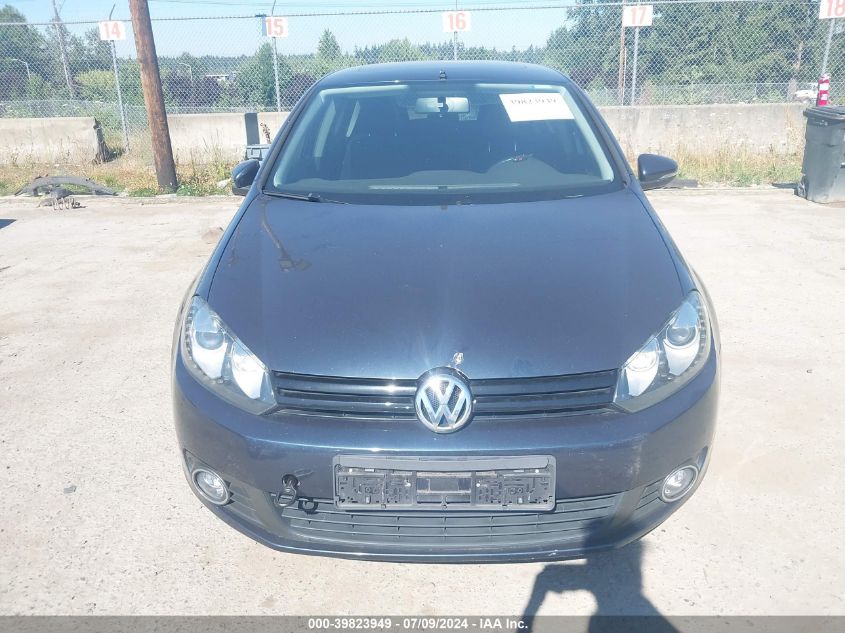 2013 Volkswagen Golf VIN: WVWDM7AJ2DW126515 Lot: 39823949