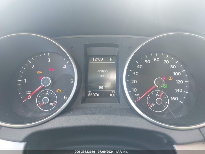 2013 Volkswagen Golf VIN: WVWDM7AJ2DW126515 Lot: 39823949