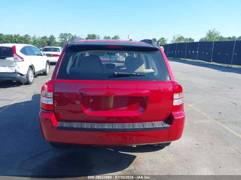 2007 Jeep Compass Sport VIN: 1J8FT47W17D181043 Lot: 39823969
