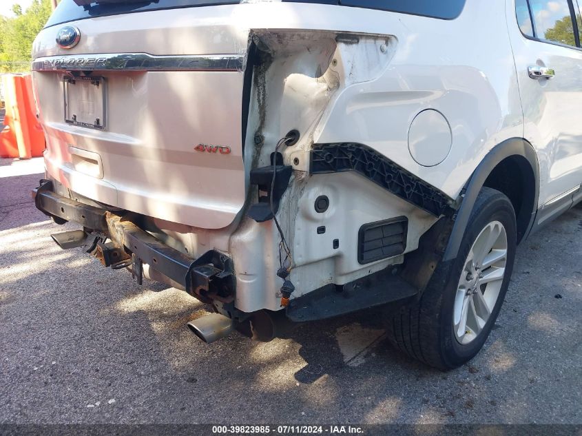 2012 Ford Explorer Xlt VIN: 1FMHK8D80CGA89748 Lot: 39823985