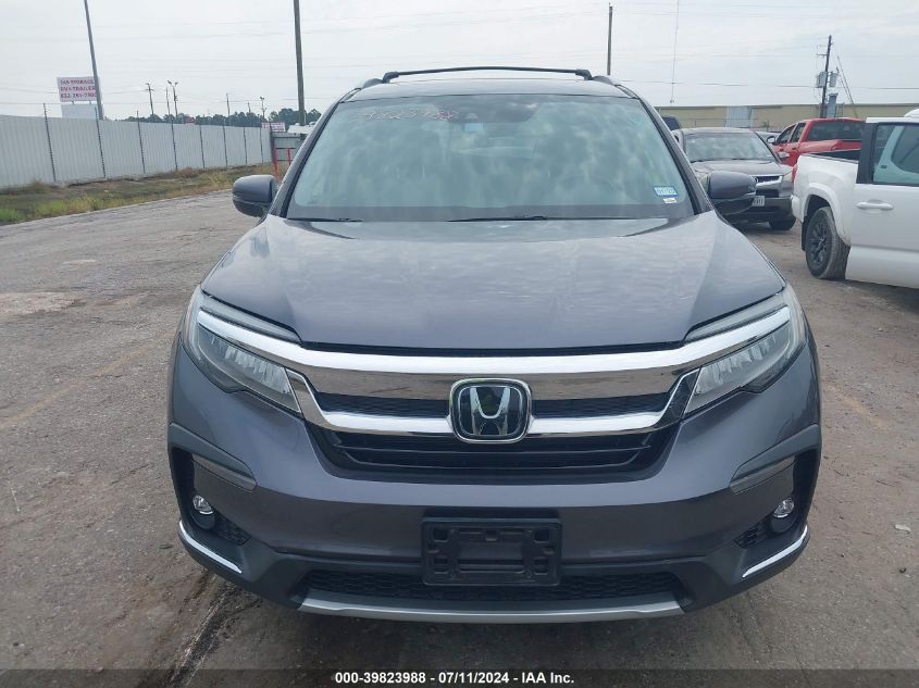 2021 Honda Pilot Awd Elite VIN: 5FNYF6H05MB042146 Lot: 39823988