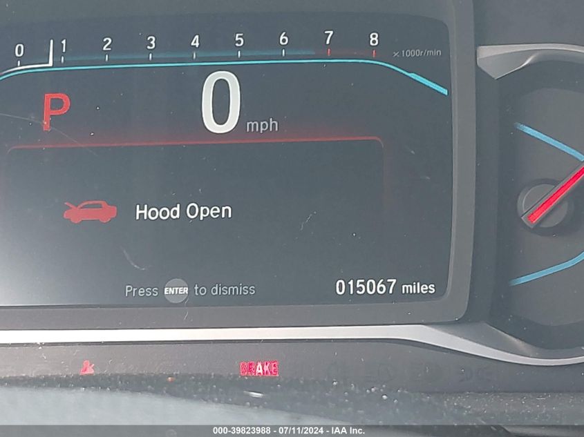 2021 Honda Pilot Awd Elite VIN: 5FNYF6H05MB042146 Lot: 39823988