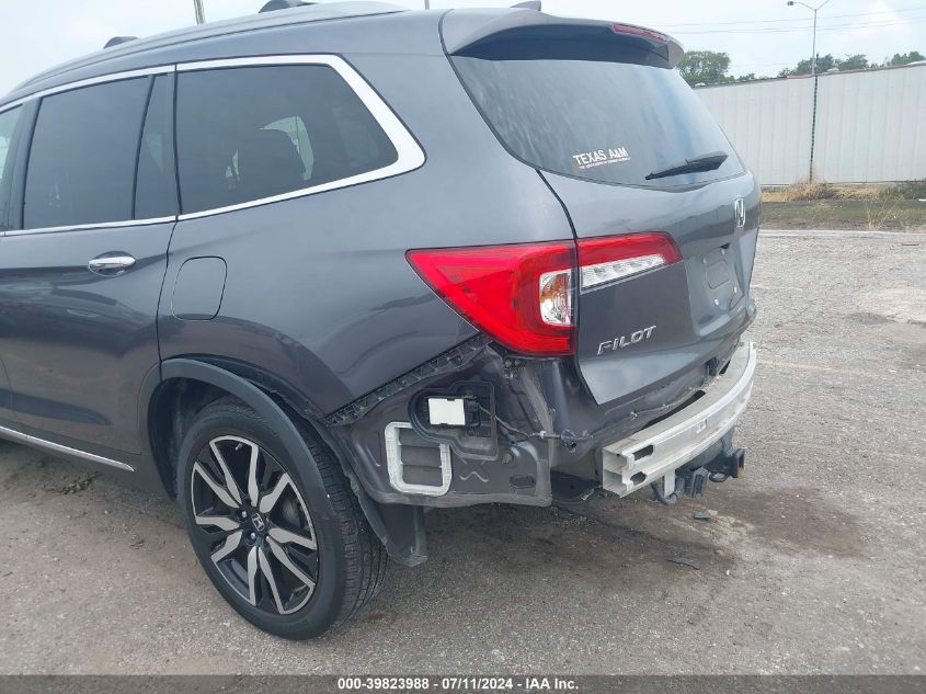 2021 Honda Pilot Awd Elite VIN: 5FNYF6H05MB042146 Lot: 39823988