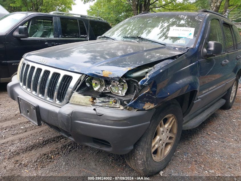 2003 Jeep Grand Cherokee Laredo VIN: 1J4GX48S73C558044 Lot: 39824002