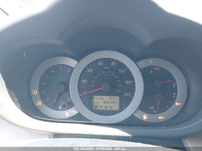 2008 Toyota Rav4 VIN: JTMBD33V786070433 Lot: 39824005