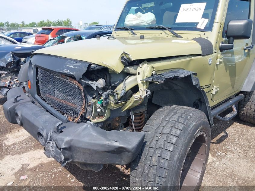 2013 Jeep Wrangler Sport VIN: 1C4AJWAG7DL578696 Lot: 39824020