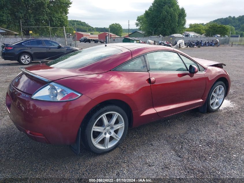 2007 Mitsubishi Eclipse Gt VIN: 4A3AK34T07E006038 Lot: 39824022