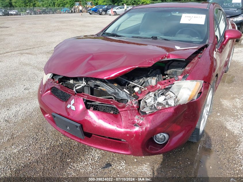 2007 Mitsubishi Eclipse Gt VIN: 4A3AK34T07E006038 Lot: 39824022