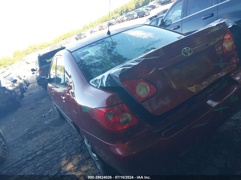 2005 Toyota Corolla Ce VIN: 1NXBR32E95Z383702 Lot: 39824026