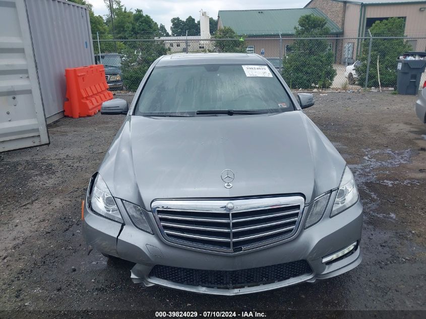 2013 Mercedes-Benz E 350 VIN: WDDHF5KBXDA707349 Lot: 39824029