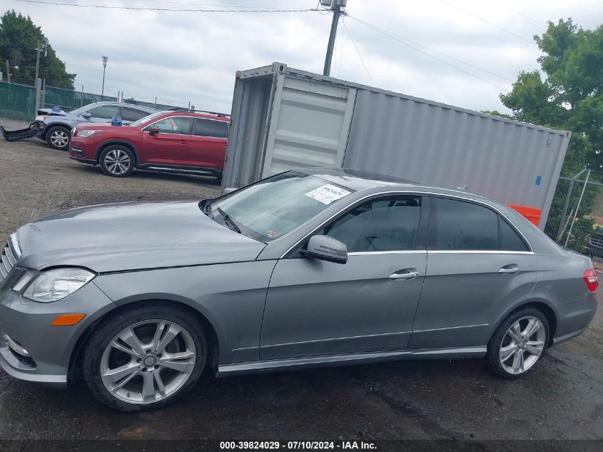 2013 Mercedes-Benz E 350 VIN: WDDHF5KBXDA707349 Lot: 39824029