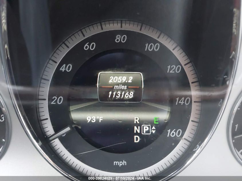 2013 Mercedes-Benz E 350 VIN: WDDHF5KBXDA707349 Lot: 39824029