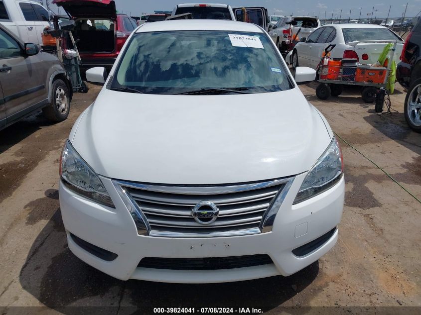 2015 Nissan Sentra S VIN: 3N1AB7AP3FY357967 Lot: 39824041