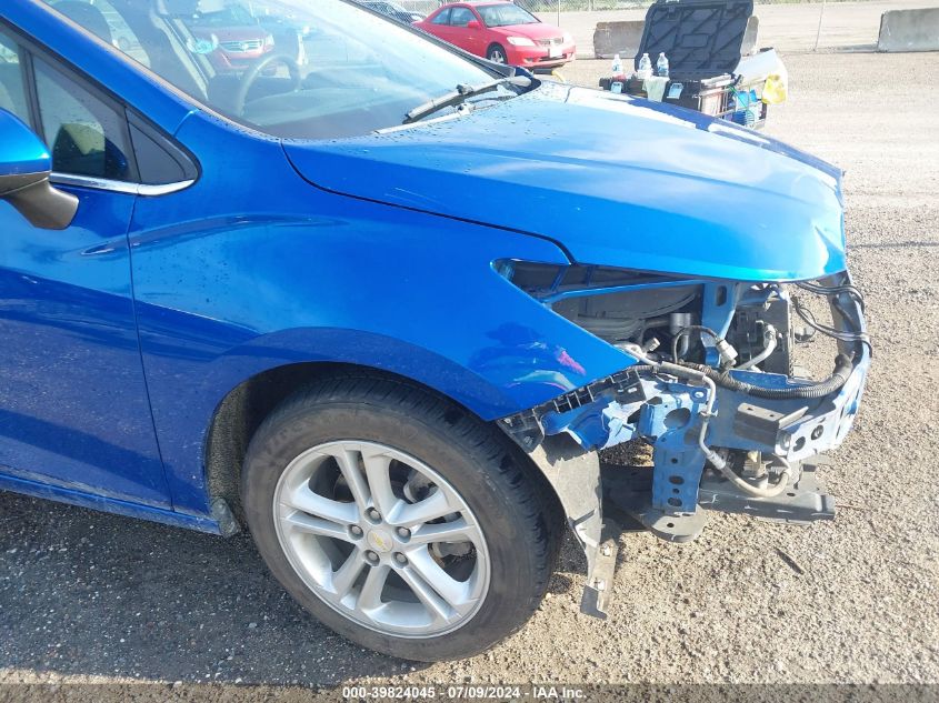 2018 Chevrolet Cruze Lt VIN: 1G1BE5SM3J7138043 Lot: 39824045