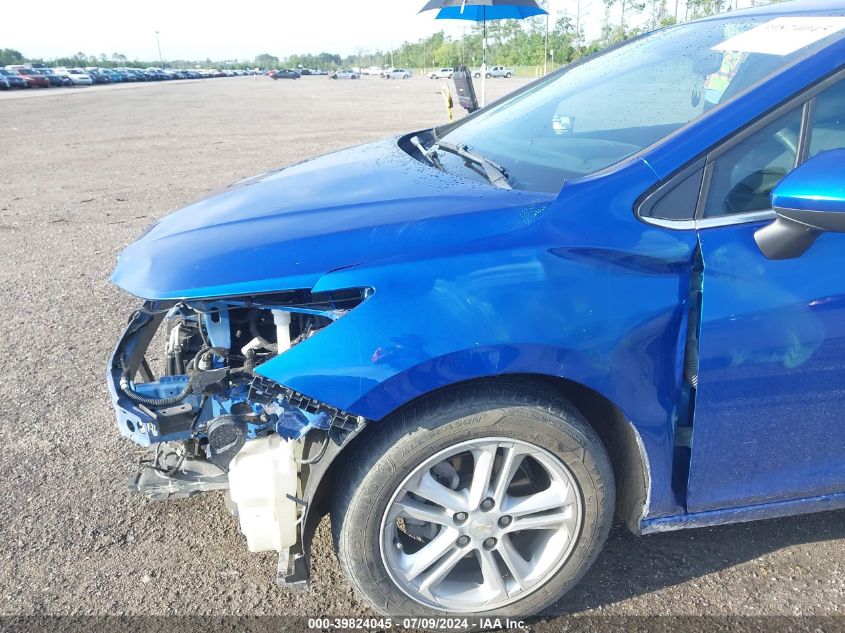 2018 Chevrolet Cruze Lt VIN: 1G1BE5SM3J7138043 Lot: 39824045