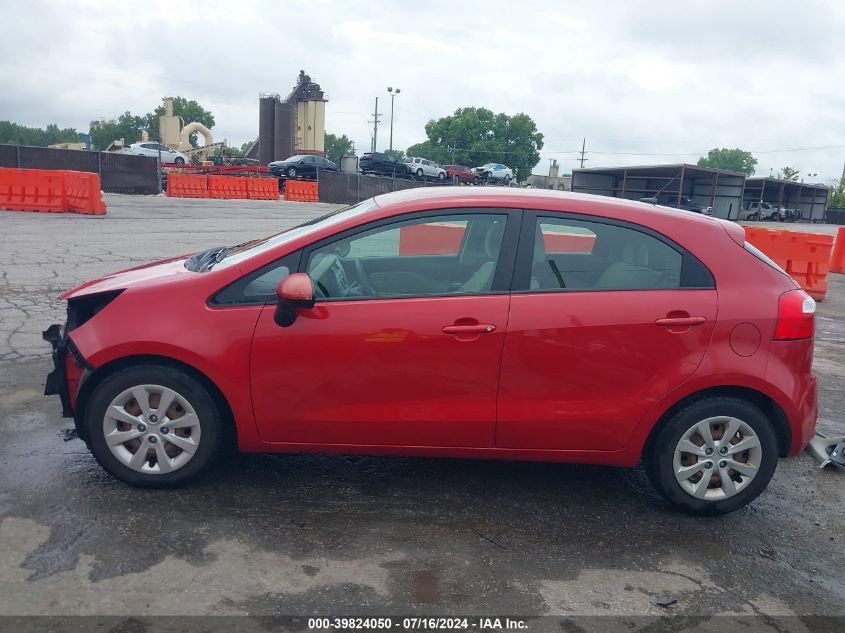 2012 Kia Rio5 Lx VIN: KNADM5A31C6032899 Lot: 39824050