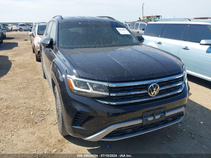 2021 Volkswagen Atlas 2.0T Se VIN: 1V2DP2CA5MC508478 Lot: 39824054