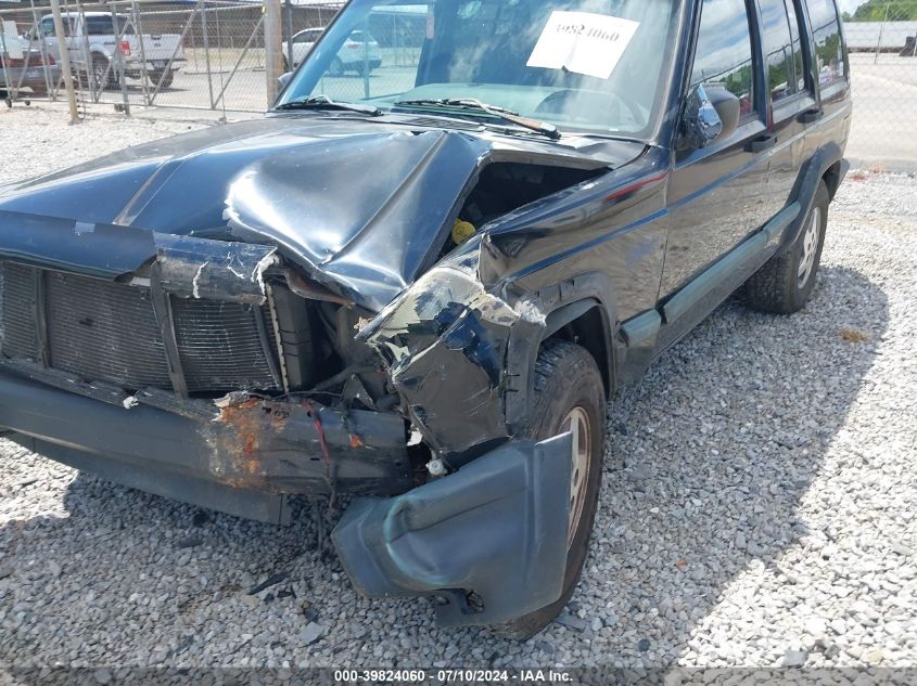 1998 Jeep Cherokee Sport/Classic VIN: 1J4FJ68S6WL274465 Lot: 39824060