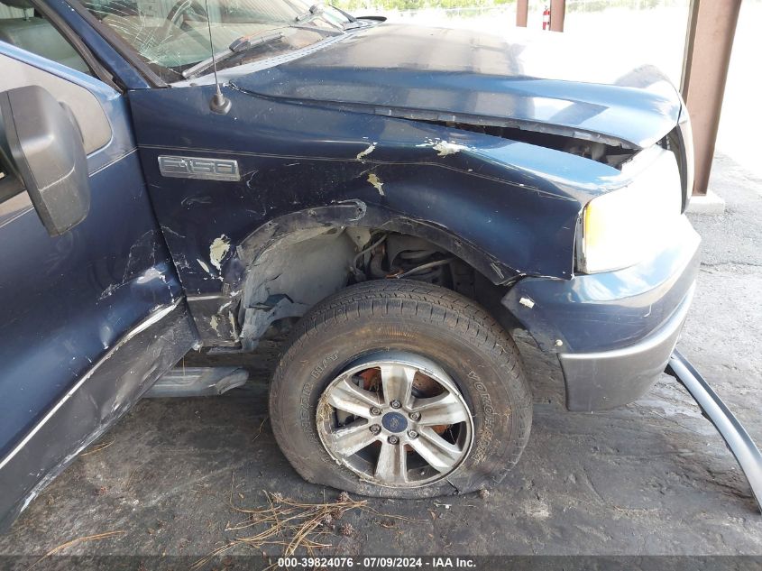 2006 Ford F-150 VIN: 1FTPX14556FA33040 Lot: 39824076