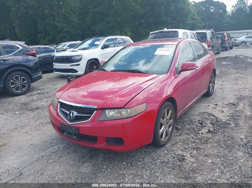 2005 Acura Tsx VIN: JH4CL96975C001262 Lot: 39824083