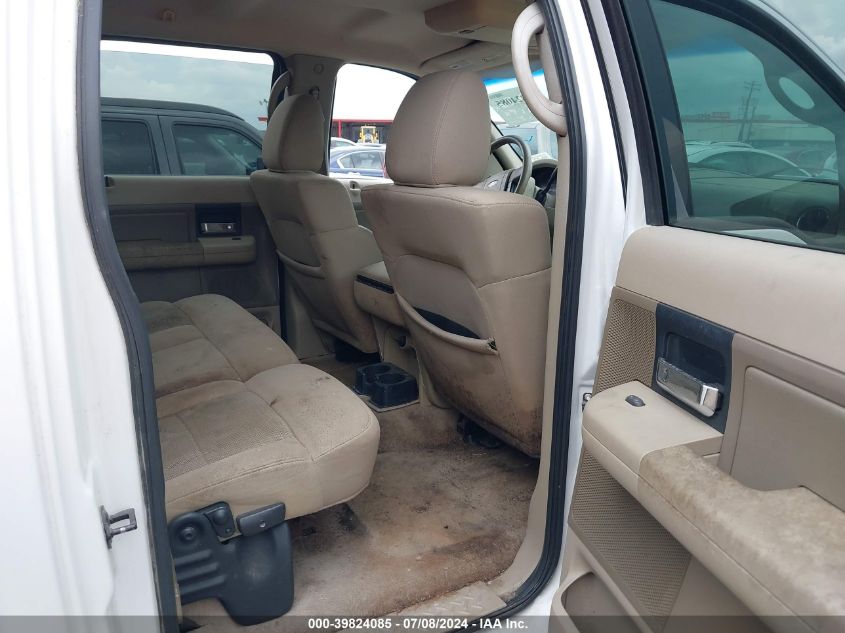 2006 Ford F-150 Xlt VIN: 1FTRW14W96FB00050 Lot: 39824085