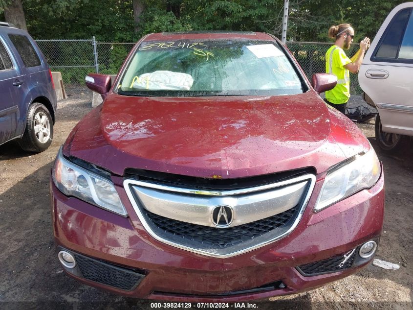 2014 Acura Rdx Technology VIN: 5J8TB4H56EL025250 Lot: 39824129