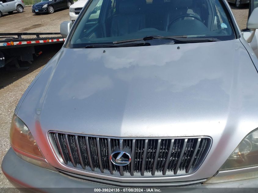 2000 Lexus Rx 300 VIN: JT6HF10U4Y0165014 Lot: 39824135