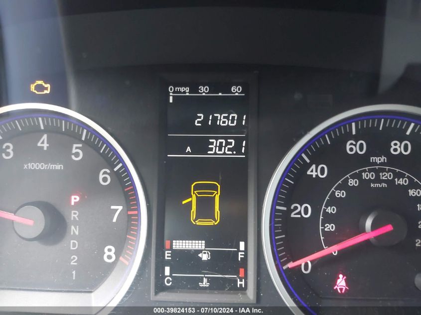 2007 Honda Cr-V Lx VIN: 5J6RE48347L014386 Lot: 39824153