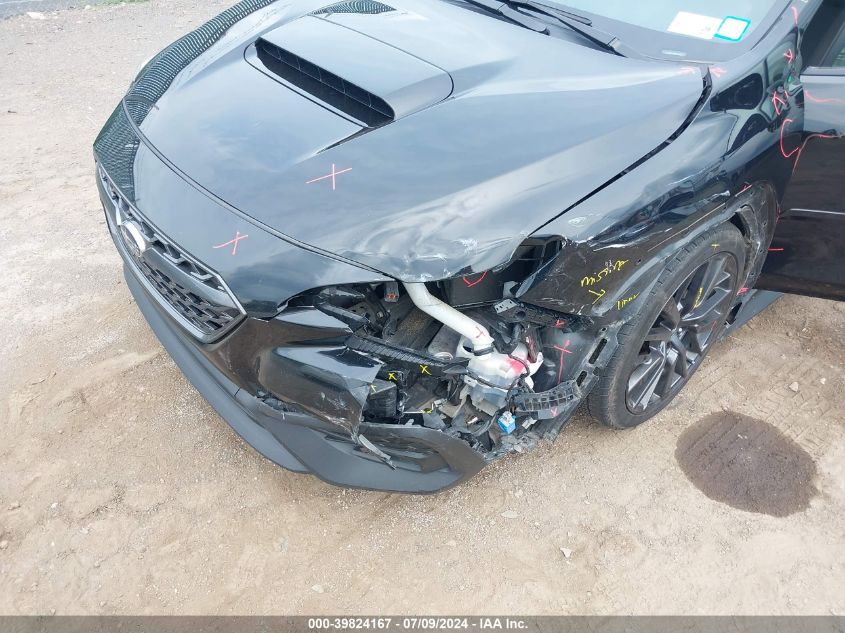 2022 Subaru Wrx Premium VIN: JF1VBAF69N9015302 Lot: 39824167