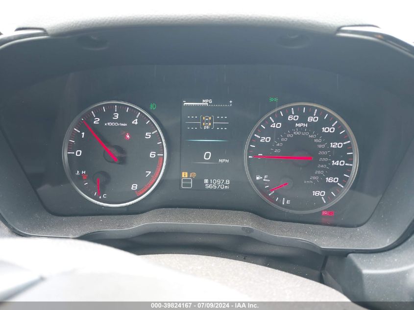 2022 Subaru Wrx Premium VIN: JF1VBAF69N9015302 Lot: 39824167