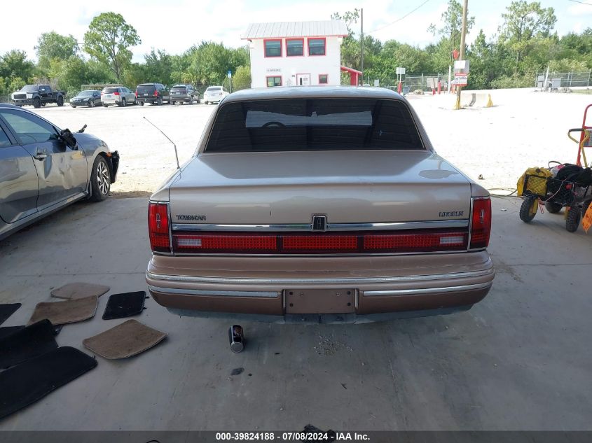 1993 Lincoln Town Car Signature/Jack Nicklaus VIN: 1LNLM82W7PY778451 Lot: 39824188