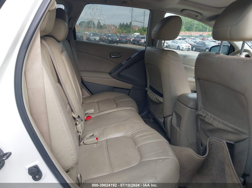 2011 Nissan Murano S/Sl/Le VIN: JN8AZ1MW6BW167515 Lot: 39824192