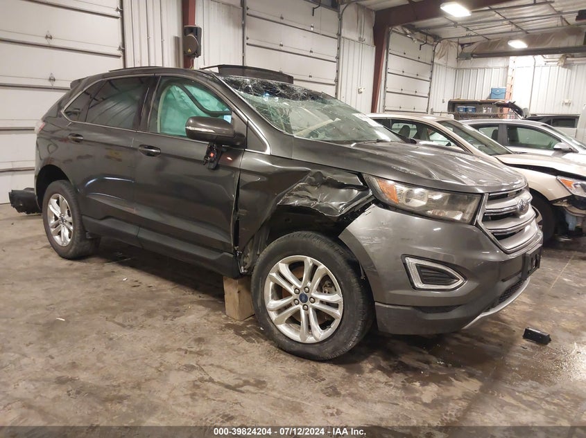 VIN 2FMPK4J90JBB91220 2018 FORD EDGE SEL