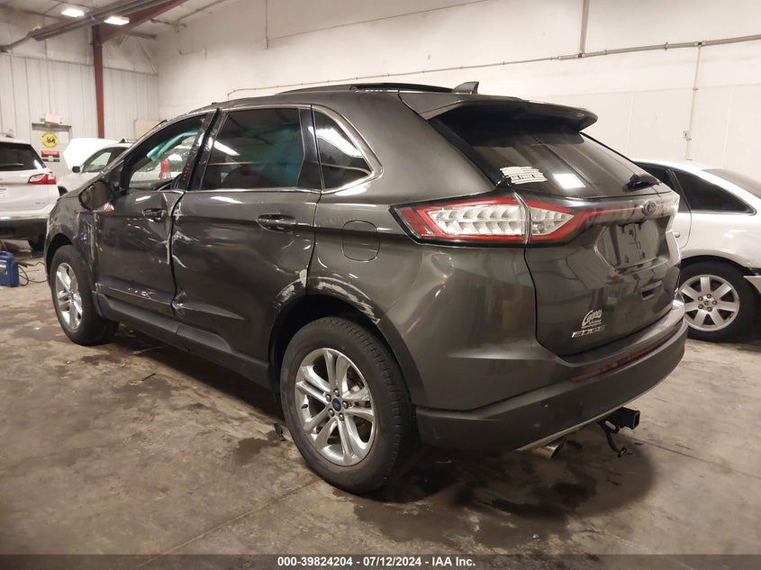 VIN 2FMPK4J90JBB91220 2018 FORD EDGE SEL