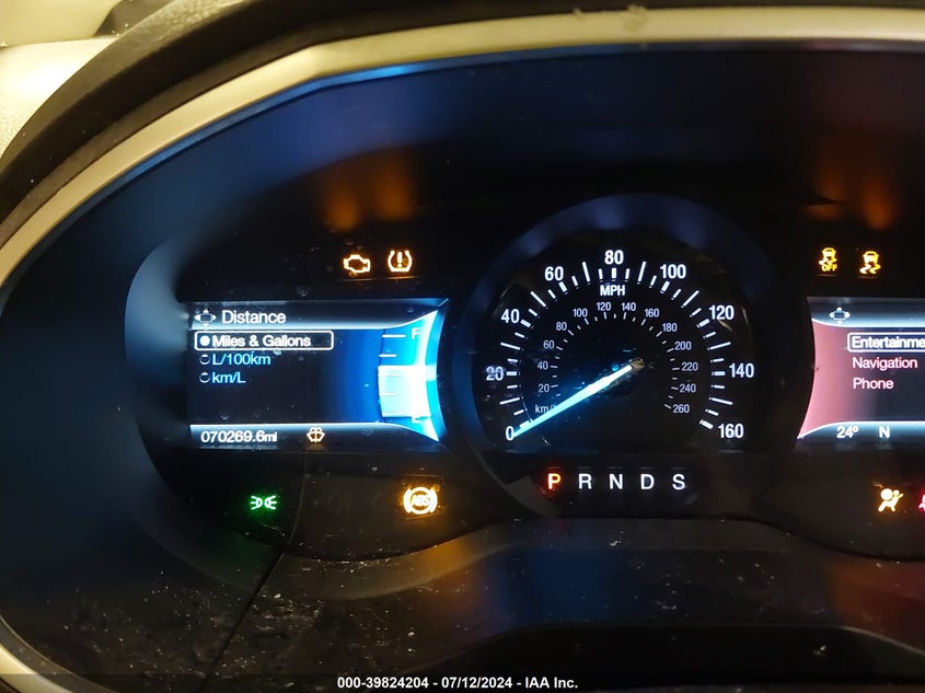 VIN 2FMPK4J90JBB91220 2018 FORD EDGE SEL