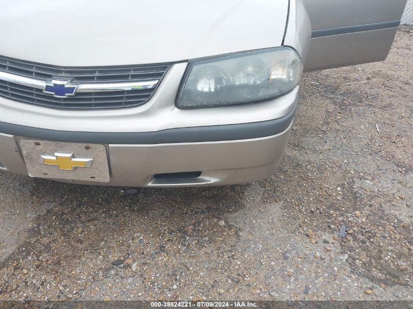 2002 Chevrolet Impala VIN: 2G1WF52E529294768 Lot: 39824221