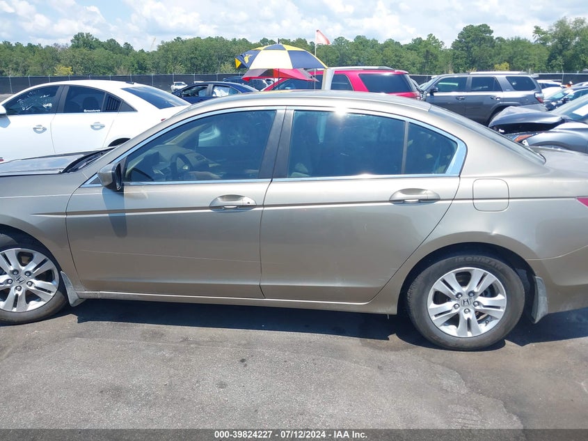 2009 Honda Accord 2.4 Lx-P VIN: 1HGCP26479A196980 Lot: 39824227