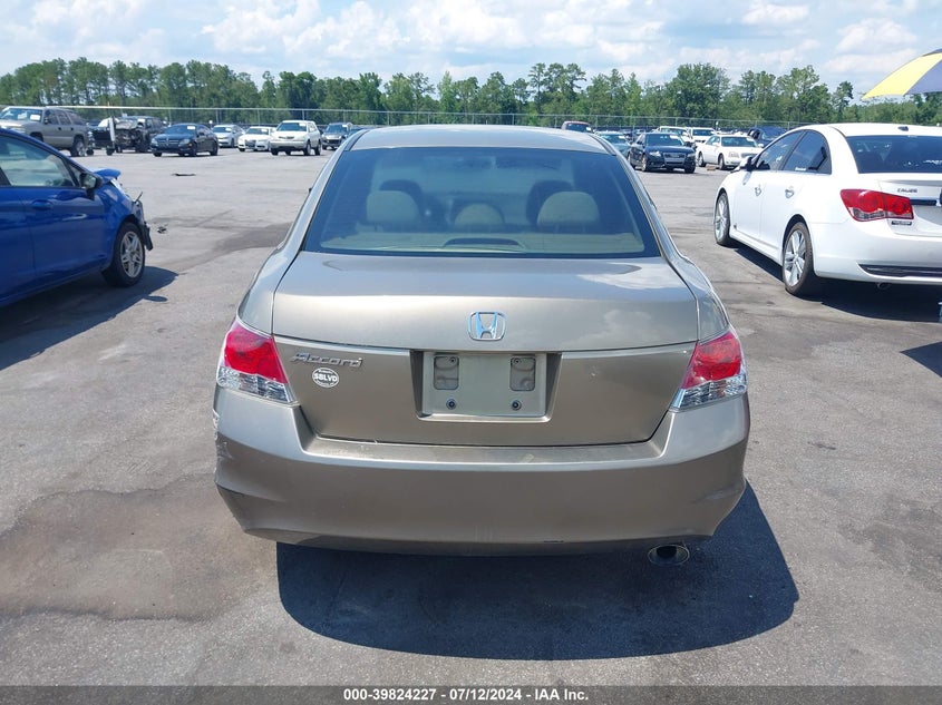 2009 Honda Accord 2.4 Lx-P VIN: 1HGCP26479A196980 Lot: 39824227