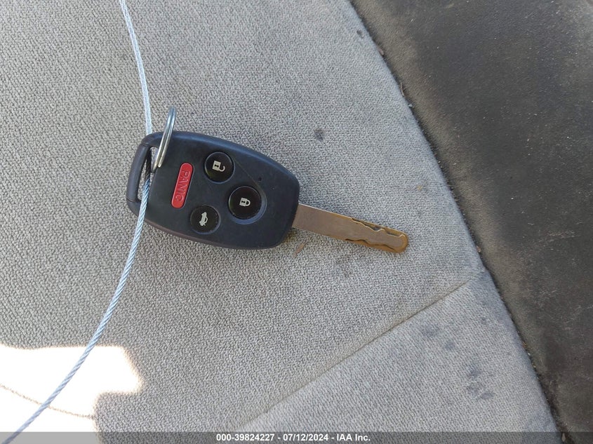 2009 Honda Accord 2.4 Lx-P VIN: 1HGCP26479A196980 Lot: 39824227