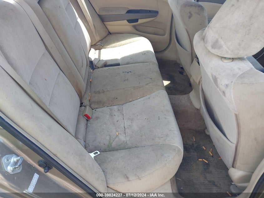 2009 Honda Accord 2.4 Lx-P VIN: 1HGCP26479A196980 Lot: 39824227