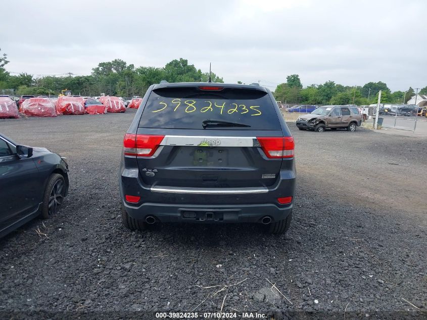 2012 Jeep Grand Cherokee Overland VIN: 1C4RJFCT3CC327377 Lot: 39824235