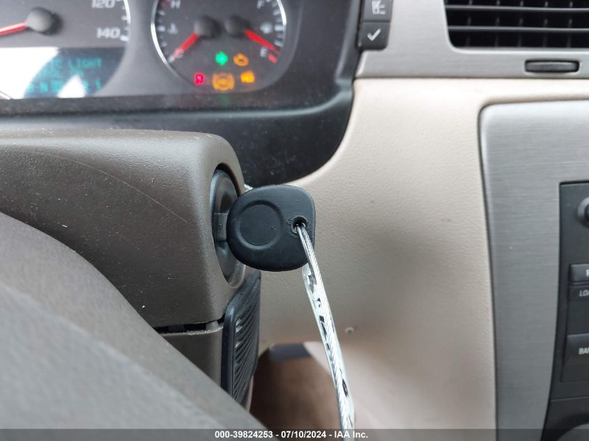 2007 Chevrolet Impala Ltz VIN: 2G1WU58R679320334 Lot: 39824253