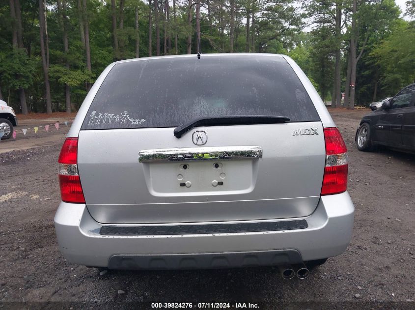 2003 Acura Mdx VIN: 2HNYD18203H545631 Lot: 39824276