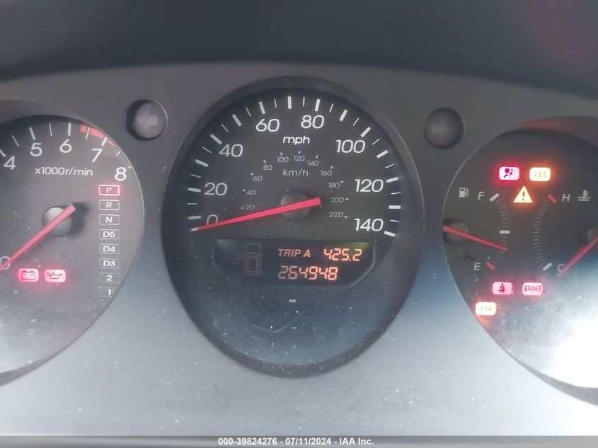 2003 Acura Mdx VIN: 2HNYD18203H545631 Lot: 39824276